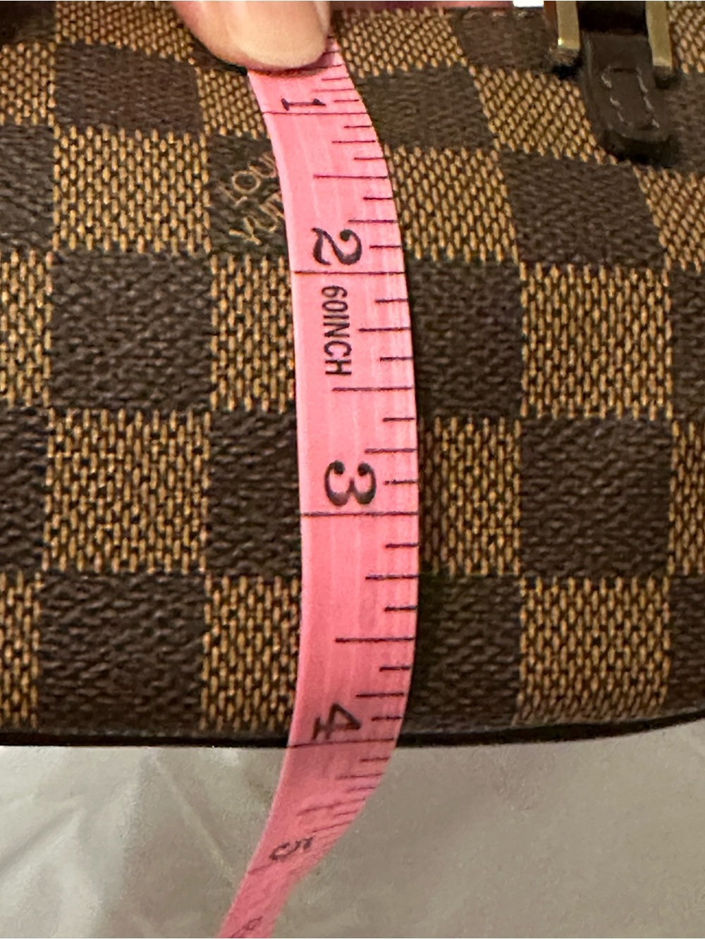 Louis Vuitton Damier Ebene Canvas Manosque GM Pochette EUC - Picture 15 of 17